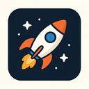 icon_space_rocket_minimalist icon preview
