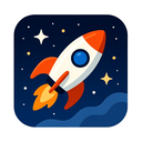 icon_space_rocket_modern icon preview