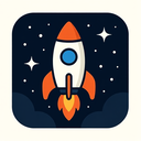 icon_space_rocket_symmetrical icon preview