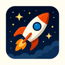 icon_space_rocket_technical icon preview