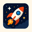 icon_space_rocket_vector icon preview