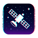 icon_space_satellite_digital_glitch icon preview