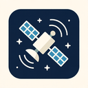 icon_space_satellite_flat_design icon preview