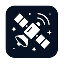 icon_space_satellite_geometric icon preview