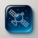 icon_space_satellite_glassy icon preview