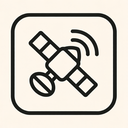 icon_space_satellite_minimalist icon preview