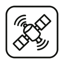 icon_space_satellite_outline icon preview