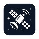icon_space_satellite_sharp_edges icon preview