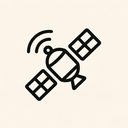 icon_space_satellite_simplified icon preview