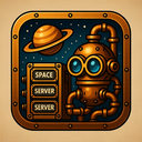 icon_space_server_steampunk icon preview