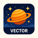 icon_space_server_vector icon preview