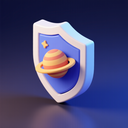 icon_space_shield_3d_isometric icon preview