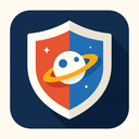 icon_space_shield_flat_design icon preview