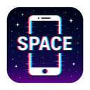 icon_space_smartphone_digital_glitch icon preview