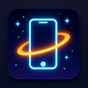 icon_space_smartphone_glow_effect icon preview
