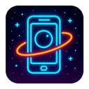 icon_space_smartphone_neon icon preview