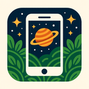 icon_space_smartphone_organic_pattern icon preview