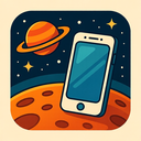 icon_space_smartphone_retro icon preview