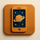 icon_space_smartphone_wooden icon preview