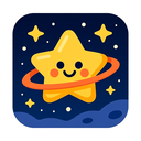 icon_space_star_cartoon icon preview