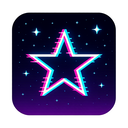 icon_space_star_digital_glitch icon preview