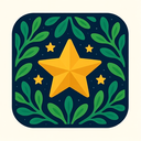 icon_space_star_organic_pattern icon preview