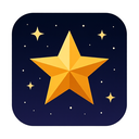 icon_space_star_sharp_edges icon preview
