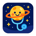 icon_space_stethoscope_cartoon icon preview
