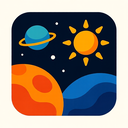 icon_space_sun_abstract icon preview