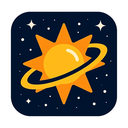 icon_space_sun_asymmetrical icon preview