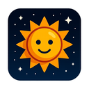 icon_space_sun_bold icon preview