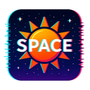 icon_space_sun_digital_glitch icon preview