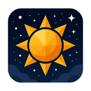 icon_space_sun_geometric icon preview