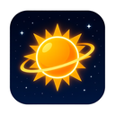 icon_space_sun_glow_effect icon preview