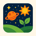 icon_space_sun_organic icon preview