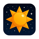 icon_space_sun_sharp_edges icon preview
