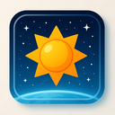 icon_space_sun_transparent icon preview