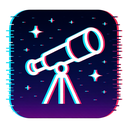 icon_space_telescope_digital_glitch icon preview