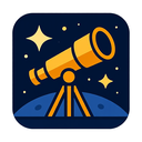 icon_space_telescope_geometric icon preview