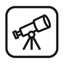 icon_space_telescope_minimalist icon preview