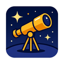 icon_space_telescope_modern icon preview