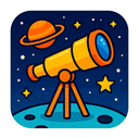 icon_space_telescope_playful icon preview