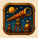 icon_space_telescope_steampunk icon preview