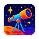 icon_space_telescope_vibrant_colors icon preview