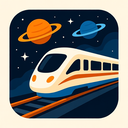 icon_space_train_iconic icon preview