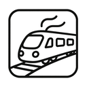 icon_space_train_outline icon preview