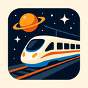 icon_space_train_vector icon preview