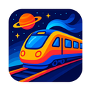 icon_space_train_vibrant_colors icon preview
