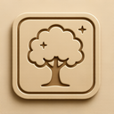 icon_space_tree_embossed icon preview