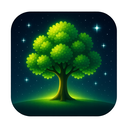 icon_space_tree_glow_effect icon preview